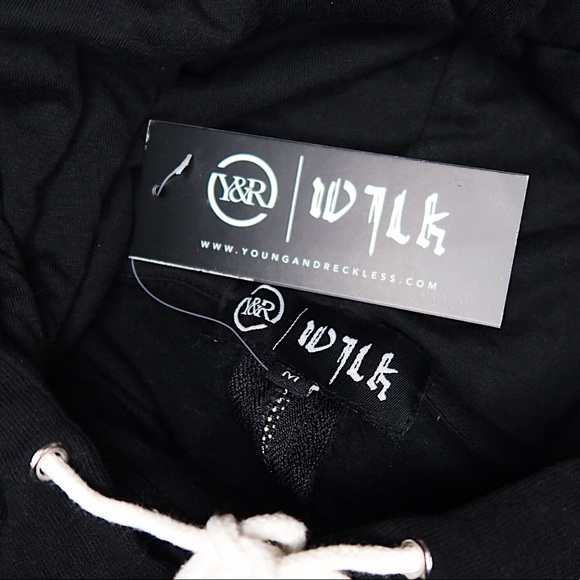 Y&R x Sammy Wilk | Crop Long Sleeve Hoodie - Picture 5 of 6